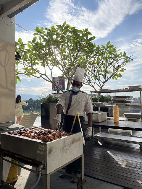 Saturday Dinner at The Pool Impiana Senai